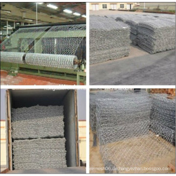 Anping 1mx1mx2m Korb Gabion mit ISO Zertifikat / China Hot Galvanized Gabion (XM-G82)